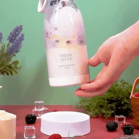 Batidora Portatil Juice 350 ml   ¡EL MEJOR ALIADO PARA TI!🎁¡ENVÍO GRATIS!🎁
