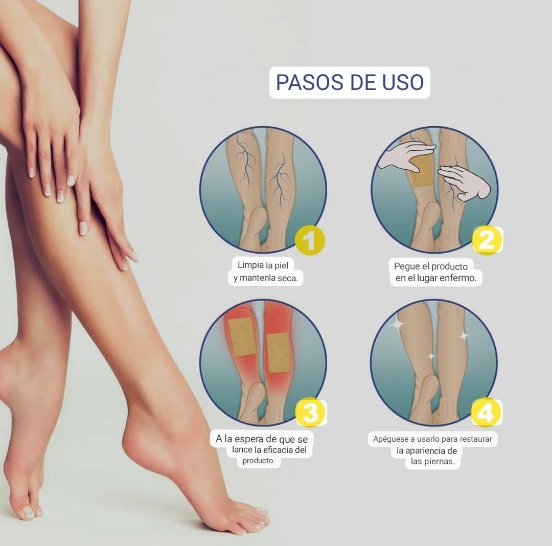 Pack Parches para Varices X4